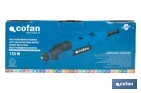 Multiherramienta rotativa 135 W 8000-33000 rpm, velocidad variable | Ideal para cortar, fresar, pulir y perforar | Incluye kit de accesorios intercambiables - Cofan