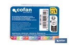 Kit de accesorios para multiherramienta rotativa | Incluye discos, fresas, brocas, lijas y accesorios de pulido | Compatible con herramienta ref. 50001245 - Cofan