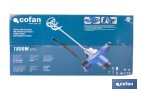 Cofan Paddle mixer for mixing paint and mortar | Electric stirrer | M14 paddle connection | Mixing paddle included | 2 speeds | Power: 1,800W - Cofan