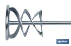 Vara misturadora | Acessório de mistura M14 | Adequado para misturar tinta, verniz ou massa | Comprimento: 600 mm | Disponível em diferentes diâmetros - Cofan