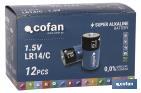 Pilas Alcalinas - LR14 C/1,5V - Cofan