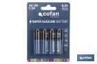 Alkaline batteries - LR6 AA/1,5V - Cofan