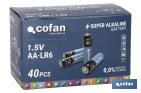 Pila alcalina - LR6 AA/1,5V - Cofan