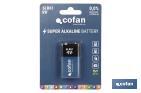 Alkaline Batterien- 6LR61/9V - Cofan