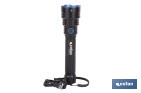 Linterna LED de alta potencia | Recargable con 6 modos de luz | Disponible en dos potencias: 18.000 lm y 10.000 lm - Cofan