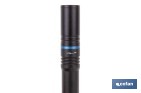 Linterna LED formato Bolígrafo Recargable de Aluminio | 3 funciones y enfoque ajustable | Cable USB-C incluido - Cofan