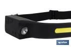 Dual head torch with activation sensor | 350lm - Cofan