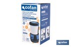 Linterna de camping COB LED 2000 lm recargable con 5 modos de luz | Iluminación regulable - Cofan