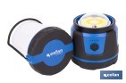 Linterna de camping COB LED 2000 lm recargable con 5 modos de luz | Iluminación regulable - Cofan