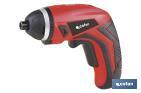 ATORNILLADOR/DESTORNILLADOR A BATERÍA | 200 RPM | BATERÍA LI-ION DE 3.6 V + CARGADOR INCLUIDOS | DURACIÓN BATERÍA: 3-5 HORAS