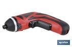Atornillador/Destornillador a batería | 200 rpm | Batería Li-ion de 3.6 V + Cargador incluidos | Duración batería: 3-5 horas - Cofan