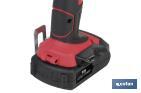 Taladro Percutor a Batería con 1300 rpm | Batería Li-ion de 20V - 1,5 Ah + Cargador incluidos - Cofan
