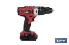 Taladro Percutor a Batería con 1300 rpm | Batería Li-ion de 20V - 1,5 Ah + Cargador incluidos - Cofan
