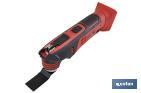 Multiherramienta a Batería | 15000 rpm | Batería Li-ion  18V + Cargador incluidos | Incluye accesorios - Cofan