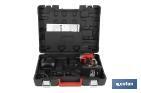 Atornillador percutor de impacto sin escobillas | Para puntas 1/4" Hex | Control de velocidad variable | Maletín, batería Li-ion de 20V y 2,0 Ah y cargador incluido - Cofan