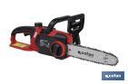 Motosierra a batería sin escobillas con espada de 10" | Engrase automático | Incluye batería Li-Ion 20 V 4,0 Ah y cargador - Cofan