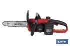 Motosierra a batería sin escobillas con espada de 10" | Engrase automático | Incluye batería Li-Ion 20 V 4,0 Ah y cargador - Cofan