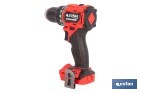 Taladro atornillador a batería con motor brushless | Potencia: 20 V | 2 velocidades | Disponible con y sin batería y cargador - Cofan
