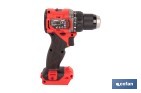 Taladro atornillador a batería con motor brushless | Potencia: 20 V | 2 velocidades | Disponible con y sin batería y cargador - Cofan