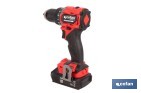 Taladro atornillador a batería con motor brushless | Potencia: 20 V | 2 velocidades | Disponible con y sin batería y cargador - Cofan