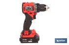 Taladro atornillador a batería con motor brushless | Potencia: 20 V | 2 velocidades | Disponible con y sin batería y cargador - Cofan