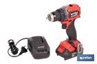 Taladro atornillador a batería con motor brushless | Potencia: 20 V | 2 velocidades | Disponible con y sin batería y cargador - Cofan