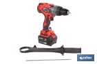Taladro percutor a batería con motor brushless | Potencia: 20 V | 2 velocidades + percusión | Accesorios incluidos | Disponible con y sin batería y cargador - Cofan
