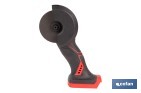 Mini amoladora a batería | 19.500 rpm | Para discos 76 mm | Empuñadura ergonómica | Disponible con y sin batería y cargador - Cofan