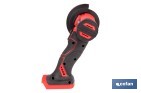 Mini amoladora a batería | 19.500 rpm | Para discos 76 mm | Empuñadura ergonómica | Disponible con y sin batería y cargador - Cofan