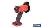 Mini amoladora a batería | 19.500 rpm | Para discos 76 mm | Empuñadura ergonómica | Disponible con y sin batería y cargador - Cofan