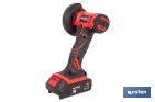 Mini amoladora a batería | 19.500 rpm | Para discos 76 mm | Empuñadura ergonómica | Disponible con y sin batería y cargador - Cofan
