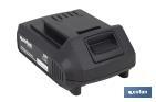BATERÍA DE LITIO LI-ION DE 20V Y 2.0 AH | ADECUADA PARA HERRAMIENTAS ELÉCTRICAS COFAN | PROTECCIÓN ELECTRÓNICA INTEGRAL