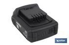 Batería de litio Li-ion de 20V y 2.0 Ah | Adecuada para herramientas eléctricas Cofan | Protección electrónica integral - Cofan