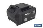 Batería de litio Li-ion de 20 V y 4.0 Ah | Adecuada para herramientas eléctricas Cofan | Protección electrónica integral - Cofan