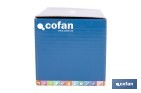 Rechargeable Li-Ion battery 20 V 6.0 Ah | Compatible with Cofan 1 for All system | LED battery indicator light | Overcharging and short-circuit protection - Cofan