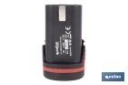 Batería Li-ion de 12 V y 2.0 Ah | Adecuado para taladro 50003244 | Larga duración y protección integral - Cofan