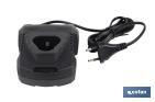 Cargador de batería de alta velocidad: 12V 2,4 A | Carga rápida y segura | Adecuado para batería 50003246 - Cofan