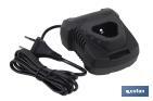 Cargador de batería de alta velocidad: 12V 2,4 A | Carga rápida y segura | Adecuado para batería 50003246 - Cofan
