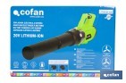 Sopladora a batería 20 V con 2 velocidades y motor de 22.500 rpm | Ligera, ergonómica y potente | Disponible con y sin batería y cargador - Cofan
