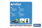 Sopladora a batería 20 V con 2 velocidades y motor de 22.500 rpm | Ligera, ergonómica y potente | Disponible con y sin batería y cargador - Cofan