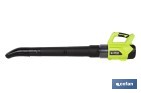 Sopladora a batería 20 V con 2 velocidades y motor de 22.500 rpm | Ligera, ergonómica y potente | Disponible con y sin batería y cargador - Cofan