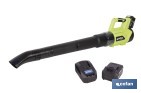 Sopladora a batería 20 V con 2 velocidades y motor de 22.500 rpm | Ligera, ergonómica y potente | Disponible con y sin batería y cargador - Cofan