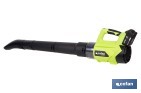 Sopladora a batería 20 V con 2 velocidades y motor de 22.500 rpm | Ligera, ergonómica y potente | Disponible con y sin batería y cargador - Cofan