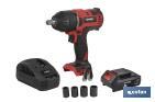 Pistola de impacto 1/2" a Batería | Batería de 20V + Cargador incluidos - Cofan