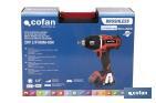 Pistola de impacto 1/2" a Batería | Batería de 20V + Cargador incluidos - Cofan
