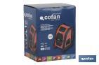 Cassa Bluetooth a batteria | 2 x 2,5W | 18V | Con entrata USB - Cofan