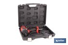 Pistola de impacto 1/2" a batería con motor brushless | Potencia: 20 V | Velocidad de 1800 rpm | 400–1000 Nm | Disponible con y sin batería y cargador - Cofan