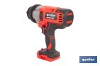 Pistola de impacto 1/2" a batería con motor brushless | Potencia: 20 V | Velocidad de 1800 rpm | 400–1000 Nm | Disponible con y sin batería y cargador - Cofan