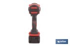 Pistola de impacto 1/2" a batería con motor brushless | Potencia: 20 V | Velocidad de 1800 rpm | 400–1000 Nm | Disponible con y sin batería y cargador - Cofan