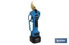 Kit of cordless pruning shears with extensible pole | Pole available in two different sizes: 130cm or 190cm - Cofan